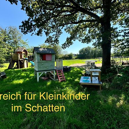 Hof Vierzehnender Im Hohen Venn - 70Qm Fachwerk-Studio - Grosses Wohn-Schlafzimmer Mit Dachterrasse Und Kaminofen - Separate Kueche - Perfekt Fuer Paare - Monschau - Eifel - Hunde Willkommen - Islandpferde Exterior foto