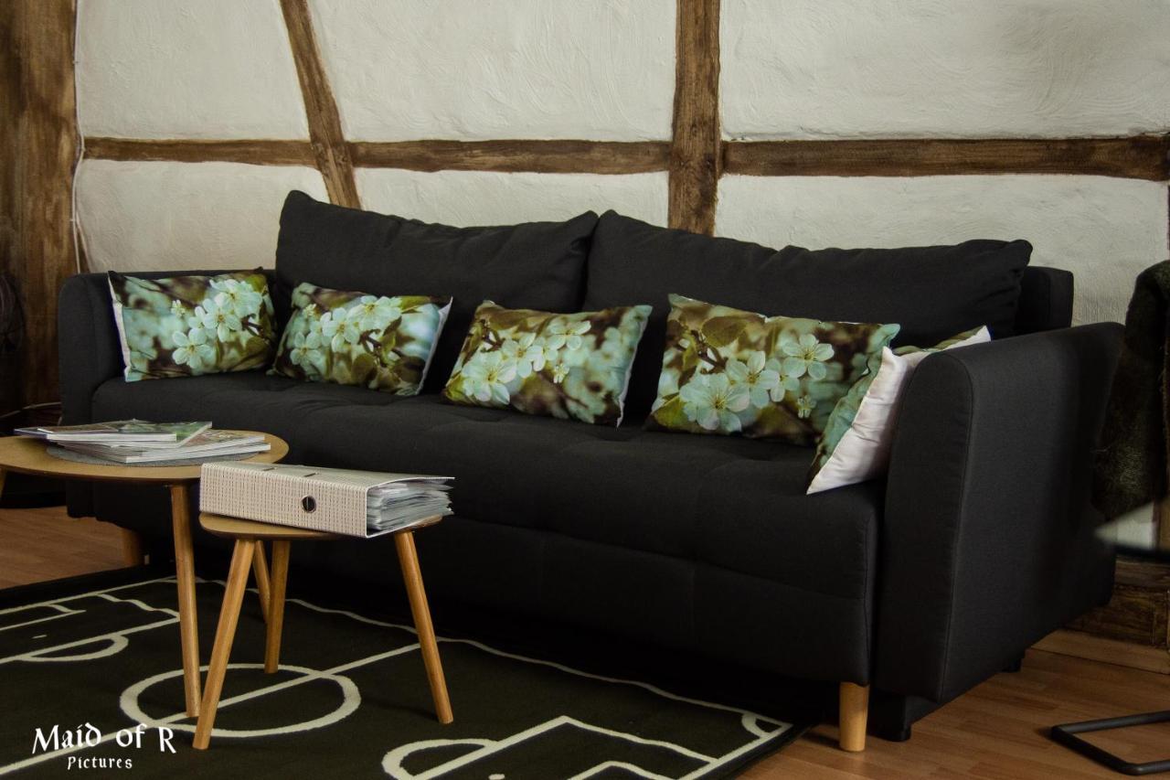 Hof Vierzehnender Im Hohen Venn - 70Qm Fachwerk-Studio - Grosses Wohn-Schlafzimmer Mit Dachterrasse Und Kaminofen - Separate Kueche - Perfekt Fuer Paare - Monschau - Eifel - Hunde Willkommen - Islandpferde Exterior foto