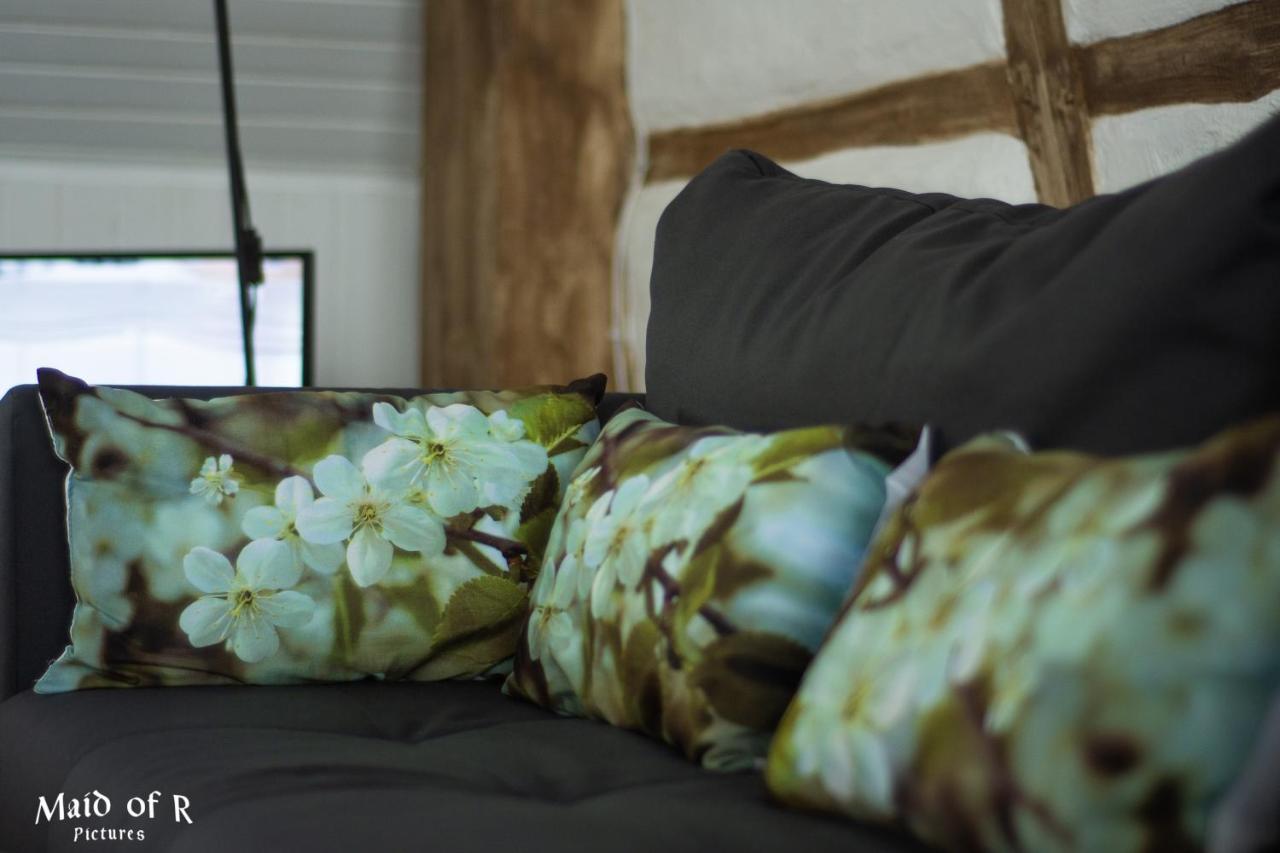 Hof Vierzehnender Im Hohen Venn - 70Qm Fachwerk-Studio - Grosses Wohn-Schlafzimmer Mit Dachterrasse Und Kaminofen - Separate Kueche - Perfekt Fuer Paare - Monschau - Eifel - Hunde Willkommen - Islandpferde Exterior foto
