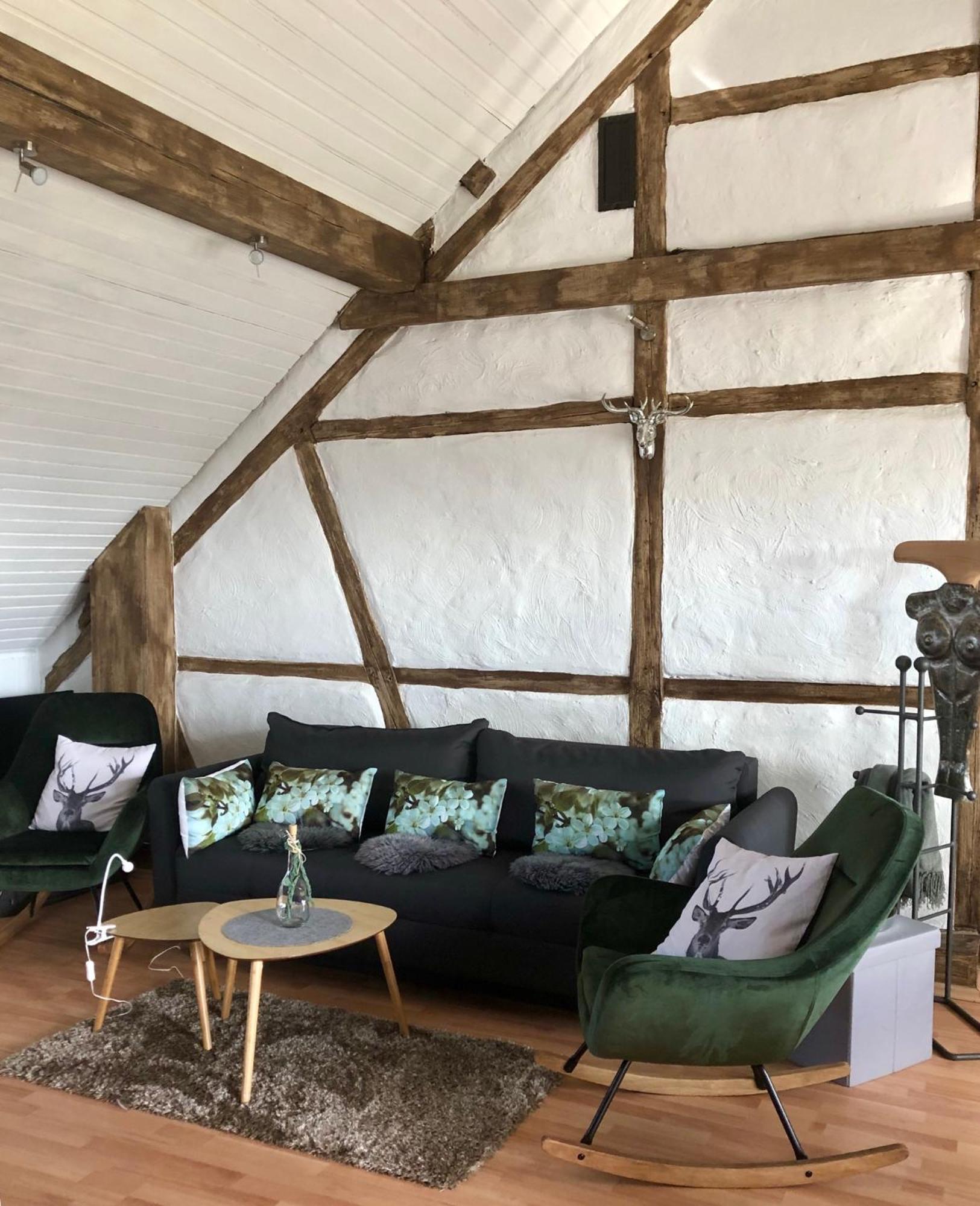 Hof Vierzehnender Im Hohen Venn - 70Qm Fachwerk-Studio - Grosses Wohn-Schlafzimmer Mit Dachterrasse Und Kaminofen - Separate Kueche - Perfekt Fuer Paare - Monschau - Eifel - Hunde Willkommen - Islandpferde Exterior foto